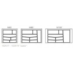 Ruokailuvälinelaatikko Noble vaaka 3-kokoa | Altafin Shop