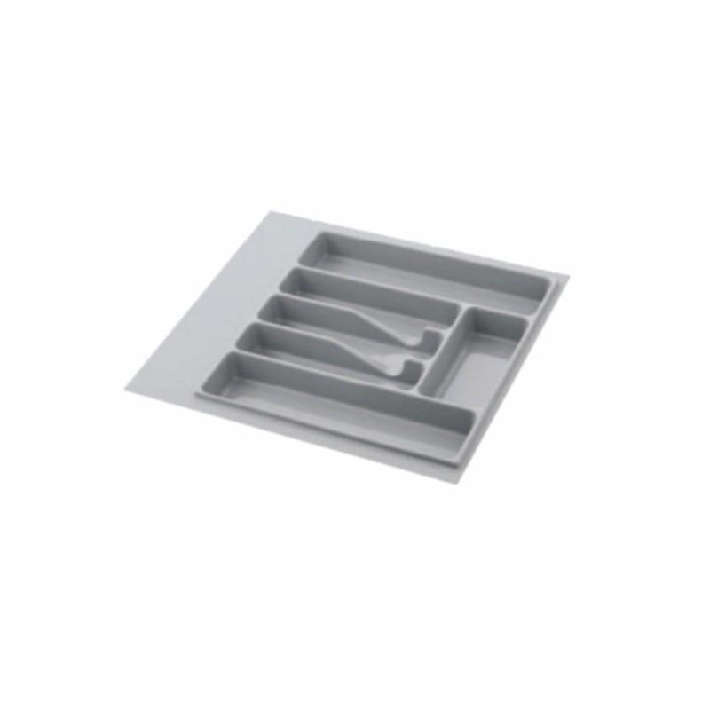 Ruokailuvälinelaatikko Harmaa M40 | 337×484 mm | Kompakti järjestysratkaisu