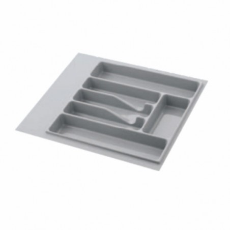 Ruokailuvälinelaatikko Harmaa M40 | 337×484 mm | Kompakti järjestysratkaisu