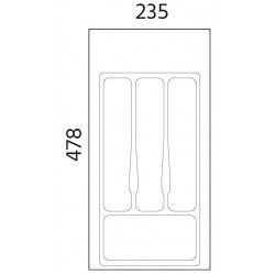 Keittiövälinelokerikko Impaz valkoinen M300 | Altafin Shop