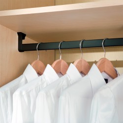 Kalusteputki Ovaali Mattamusta 1M | Altafin Shop