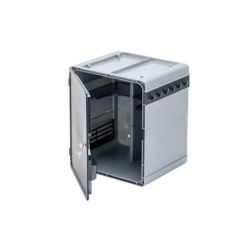 Kemikaalikaappi siivouskomeroon 260×305×356 mm – lukittava ovi