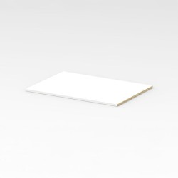 Hyllylevy M80 765×543×16 mm | Valkoinen melamiinipinnoitettu hylly