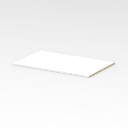Hyllylevy M90 865×543×16 mm | Valkoinen melamiinipinnoitettu hylly
