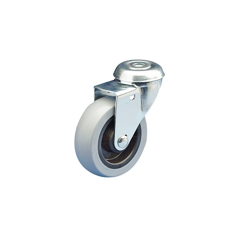 Vaunupyörä 75mm jarrulla