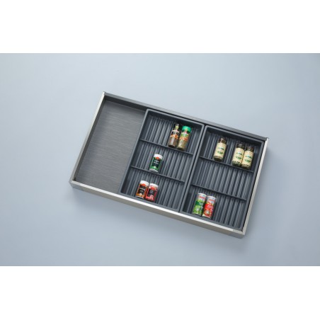 Vionaro maustelokero 300 mm – Harmaa säilytysratkaisu