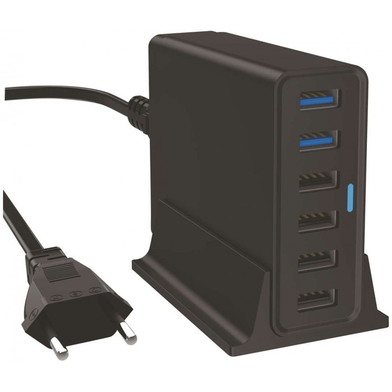 6-Porttinen USB-laturi | Altafin Shop
