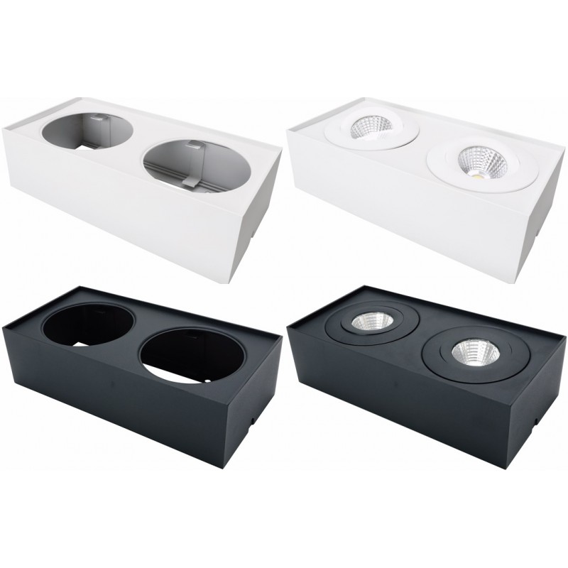 Pinta-asennuskehys Led-alasvalolle MD-360, 2-os | Altafin Shop