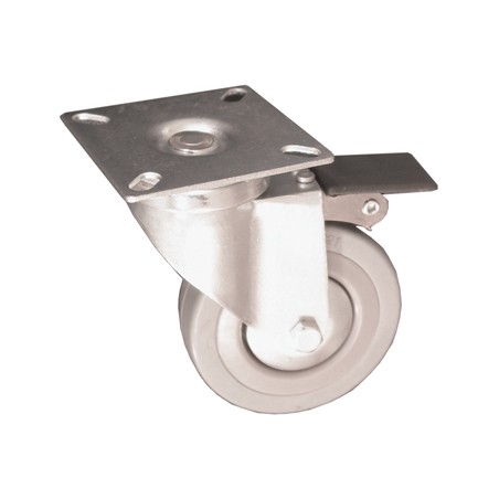 Kalustepyörä kääntyvä jarrulla 75mm | Altafin Shop
