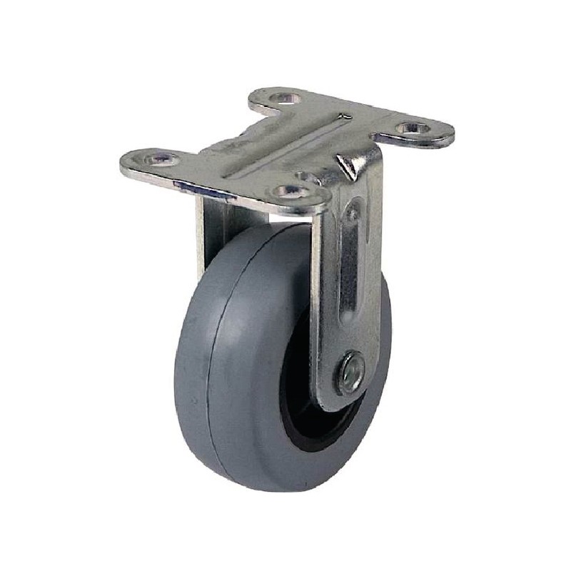 Kalustepyörä 50mm kiinteällä laipalla | Altafin Shop