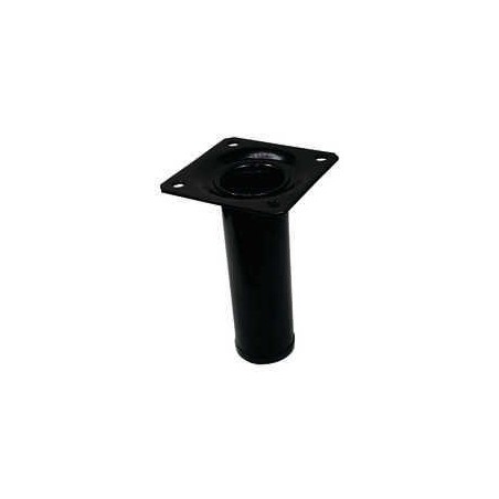 Pyöreä putkijalka musta | Altafin Shop