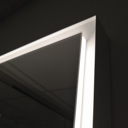 Led valopeili Delux 500X900X58 IP44 valkoinen pistorasialla ja himmenninkytkin - Altafin Shop